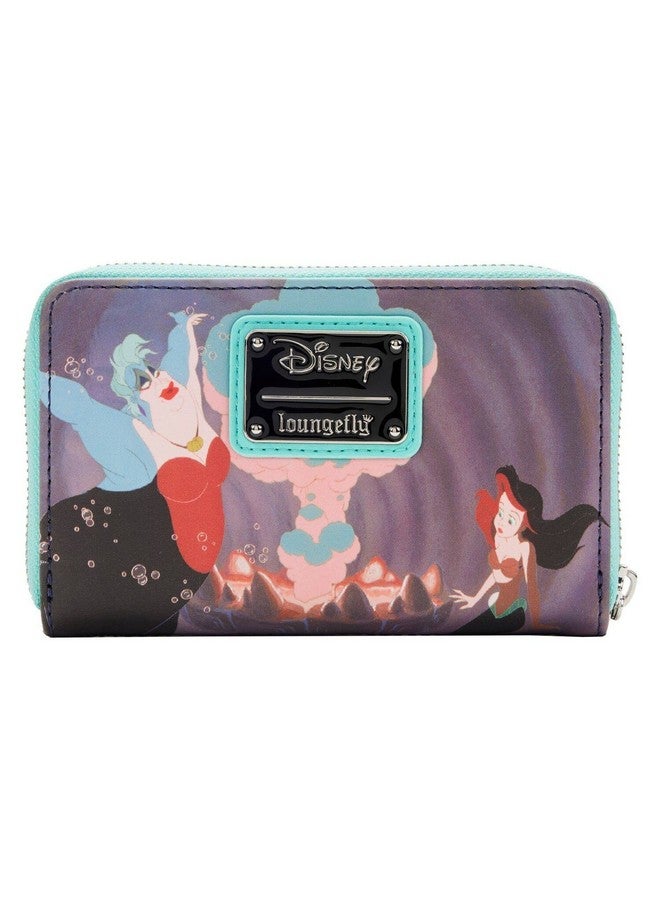 Loungefly Disney The Little Mermaid Princess Scenes Series Zip Around Wallet The Little Mermaid One Size - Image 3