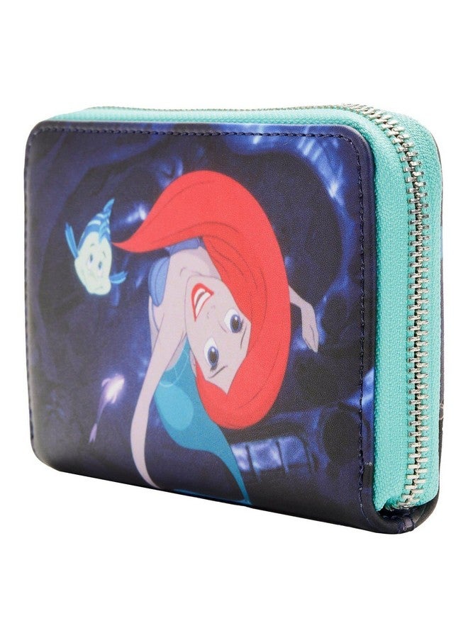 Loungefly Disney The Little Mermaid Princess Scenes Series Zip Around Wallet The Little Mermaid One Size - Image 2