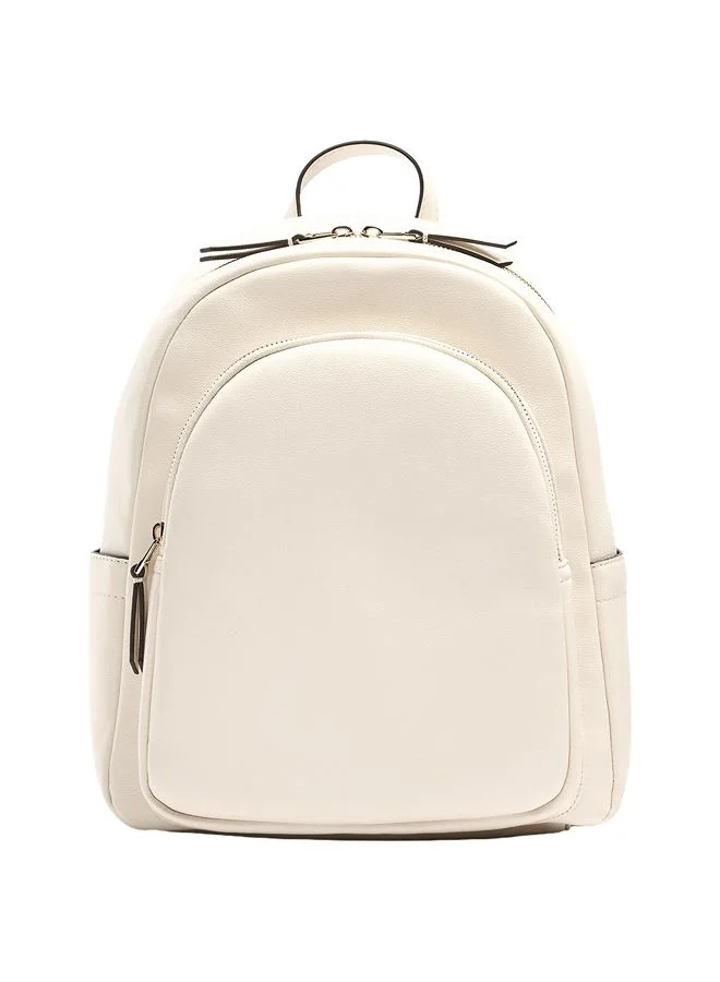 Parfois Basic Backpack With Exterior Pocket