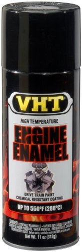 VHT ESP124007 Engine Enamel Gloss Black Can - 11 oz. - Image 1