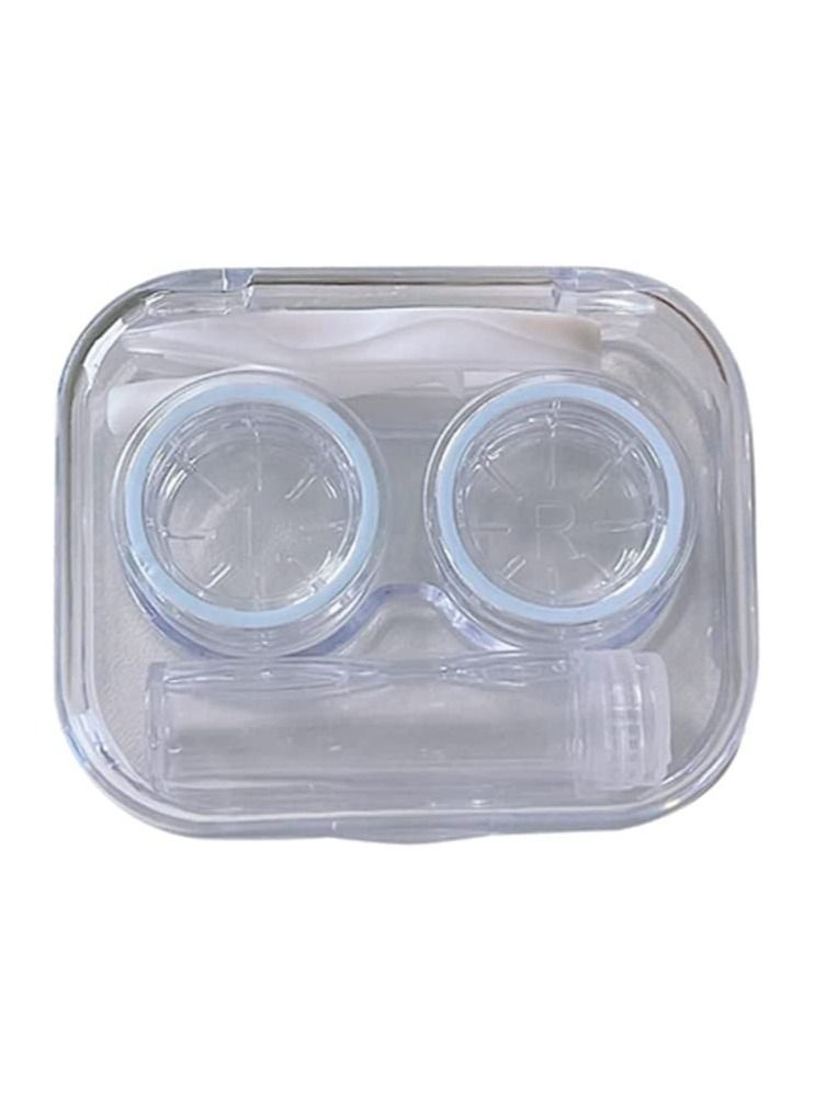 Contact Lens Cases Colorful Contact Lens Container Holder Outdoor Portable Mini Contact Lens Soak Storage Kit for Travel Home - Image 1