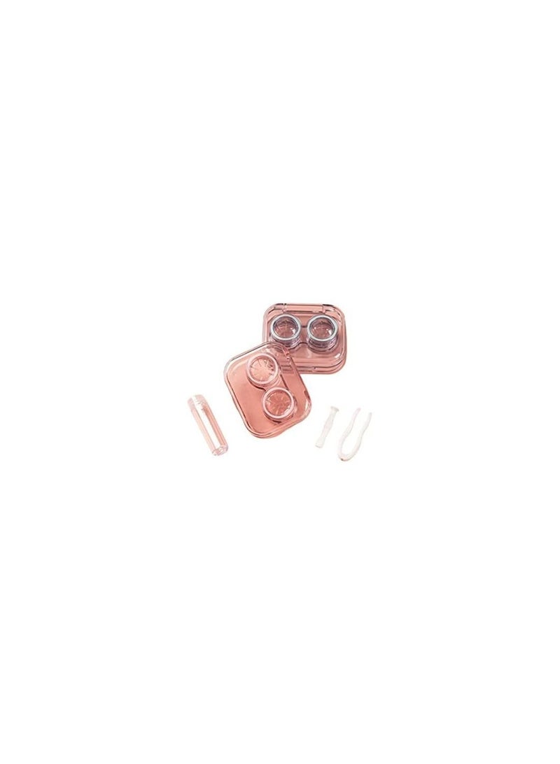 Contact Lens Cases Colorful Contact Lens Container Holder Outdoor Portable Mini Contact Lens Soak Storage Kit for Travel Home - Image 3
