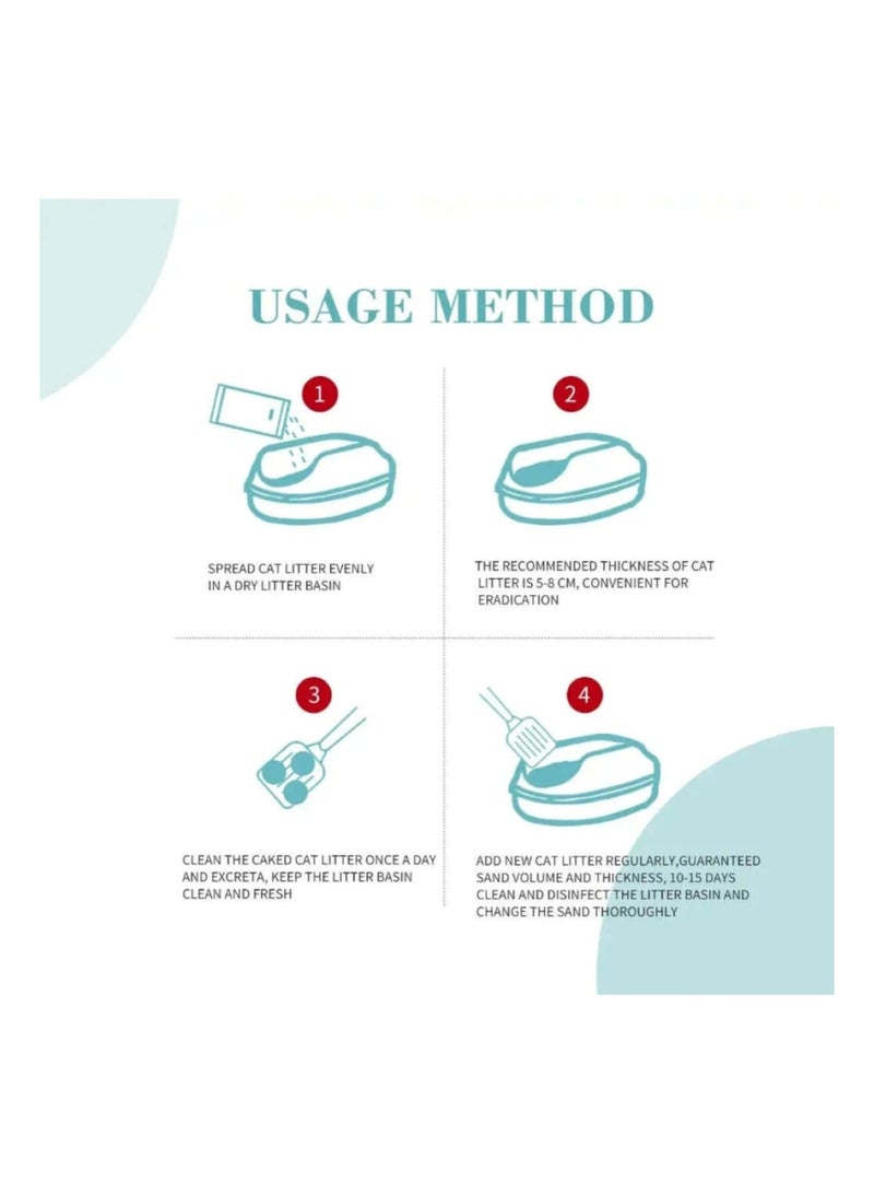 بايولاين عرض كومبو - رمل قطط توفو ٧ لتر (برائحة العنبر) + مغرفة رمل قطط - Image 2