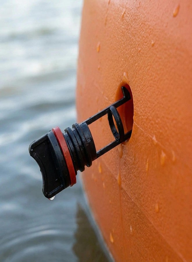 TBESEVENXT 2PCS 3/4 Inch Nylon Kayak Drain Plug Kit Plug for Canoe Boat Hull Thread Ocean Stream Kayak Dinghy Canoe BoatDrain Plugs Replacement - Image 2