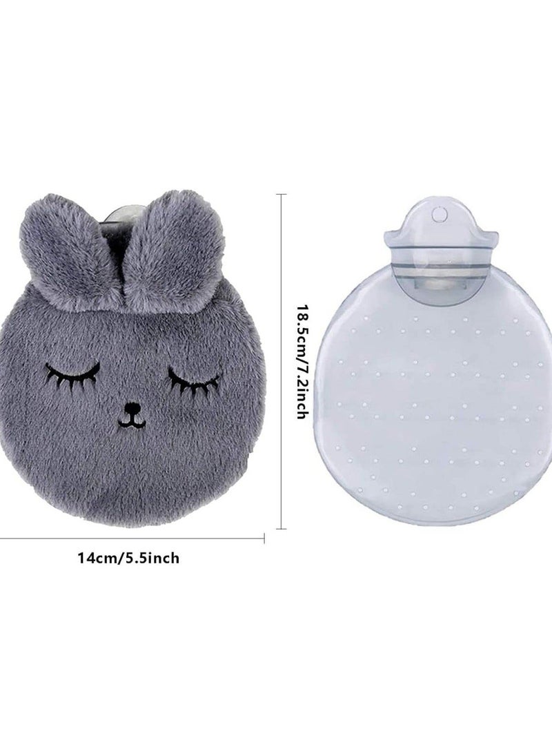 Hot Water Bottle with CoverRabbit Hot Water BottlesHot Water Bottle for Neck and Shoulder Quick Pain Relief Comfort for Arthritis HeadachesHot and Cold Therapy - Image 5
