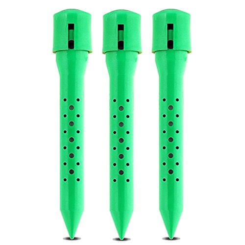 Sharpex Adjustable Irrigation Drippers | Automatic Plant Water Dispenser for Outdoor & Indoor Pots | Drip Irrigation System for Flower Beds, Vegetable & Herb Gardens (Pack of 3) - Image 1