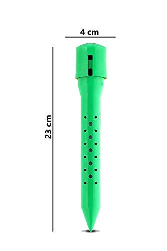 Sharpex Adjustable Irrigation Drippers | Automatic Plant Water Dispenser for Outdoor & Indoor Pots | Drip Irrigation System for Flower Beds, Vegetable & Herb Gardens (Pack of 3) - Image 4