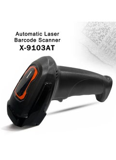 MARGOUN X-9103AT Wireless Laser Barcode Scanner High-Performance Scanning for Warehouse, Supermarket & Logistics Black Color  - Image 5