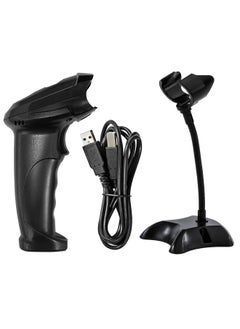 MARGOUN X-9103AT Wireless Laser Barcode Scanner High-Performance Scanning for Warehouse, Supermarket & Logistics Black Color  - Image 4