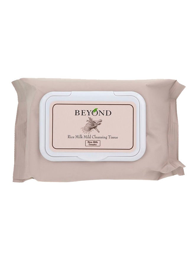 Beyond - Rice Milk Mild Deep Cleansing Wipes 174Grams - Image 1