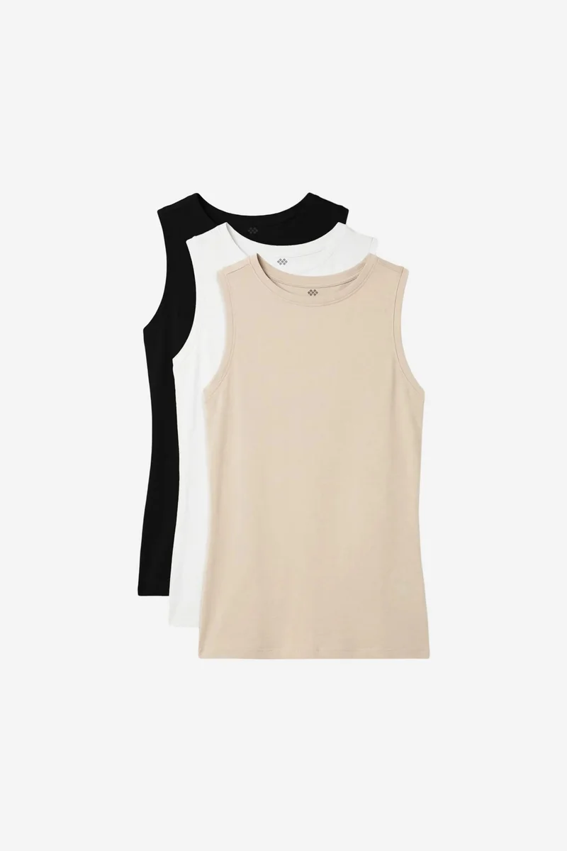 Tommylife TOMMY Women's Cotton Elastane Active Top