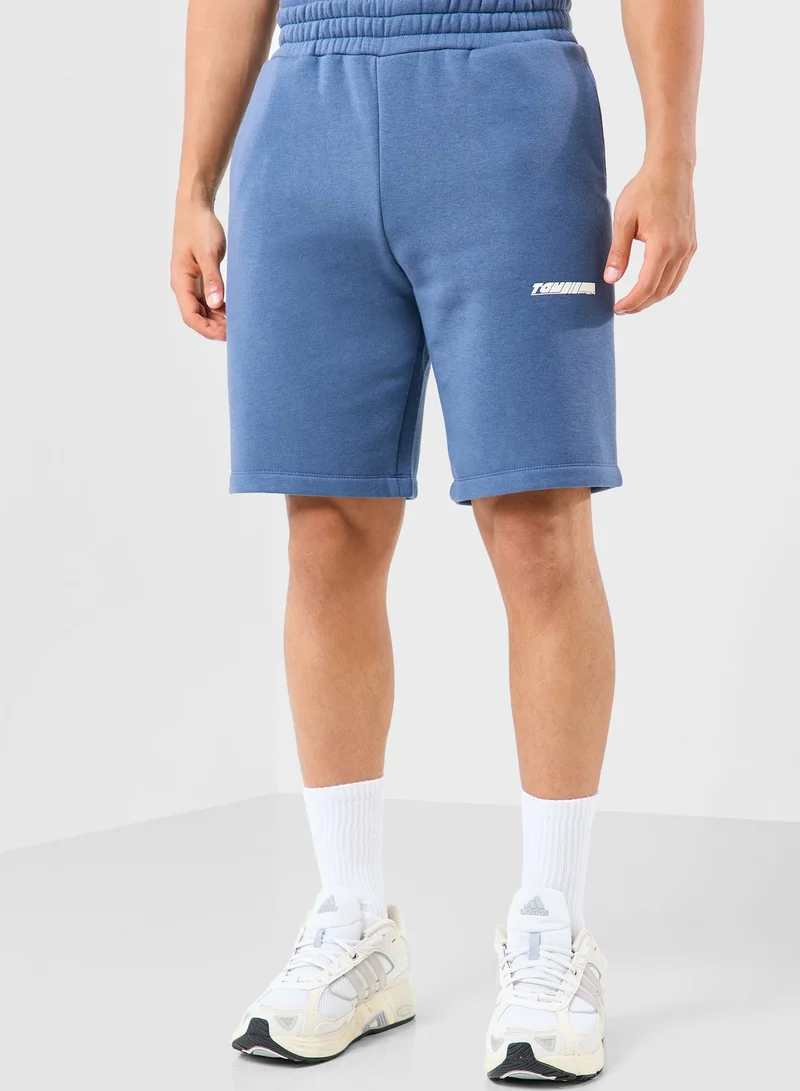 The Giving Movement Racer Printed Shorts