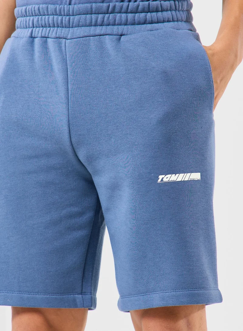 The Giving Movement Racer Printed Shorts