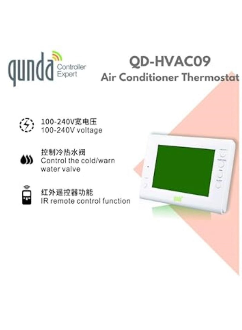 QUNDA QD-HVAC09 Thermostat - Precise Temperature Control  - Image 3