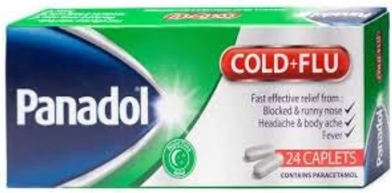 Panadol بانادول الأخضر لنزلات البرد والإنفلونزا أقراص - Image 1