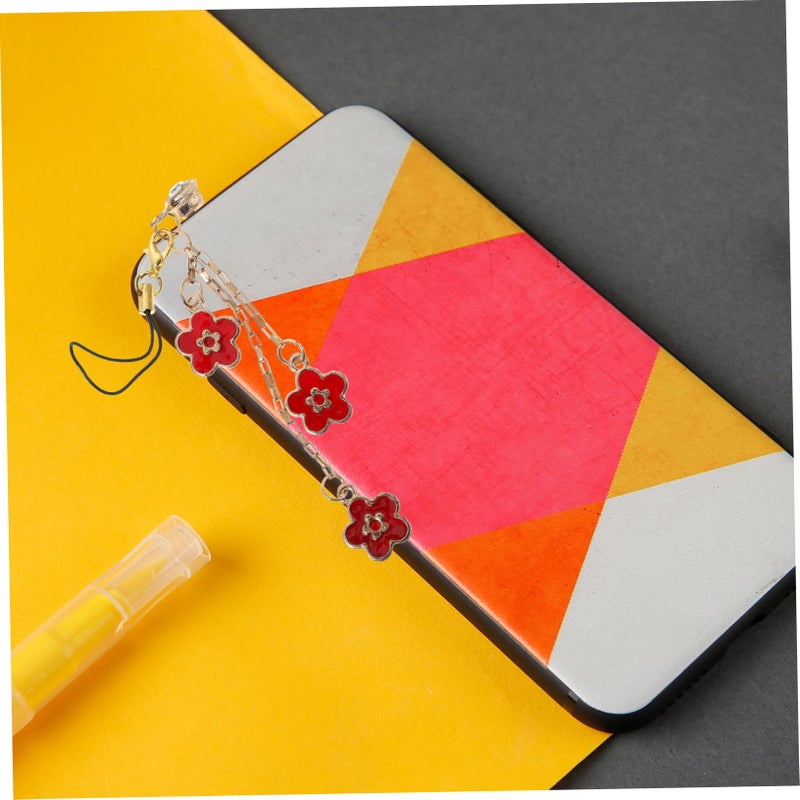 تصميم أزهار الكرز 2 قطعة سدادات غبار من السبائك لفتحة سماعات الهاتف ومنفذ USB - Image 5