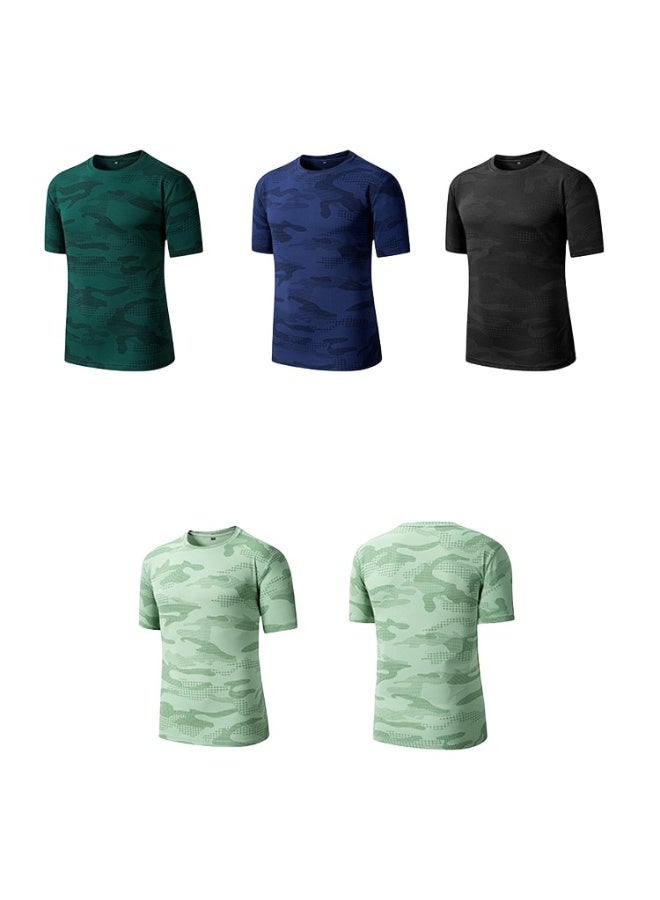 Nariele New Ice Silk Sports Speed Drying T-shirt - Image 2