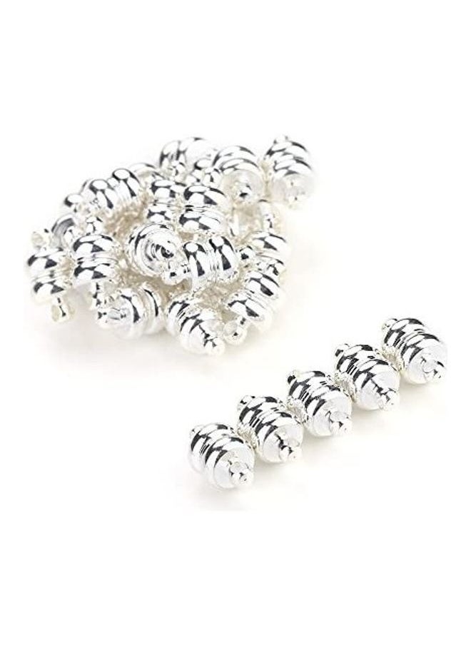 NIBEMINENT 20-Piece Magnetic Clasps For Jewellery Making 