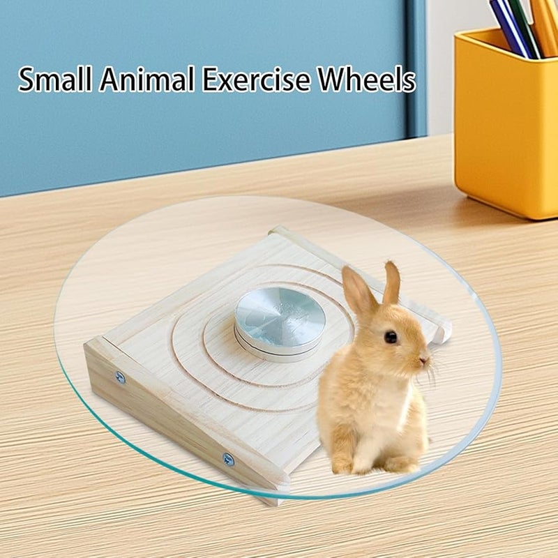 Large Silent Chinchilla Running Wheel Durable Stable Cage Toy for Hamsters Guinea Pigs - Image 4