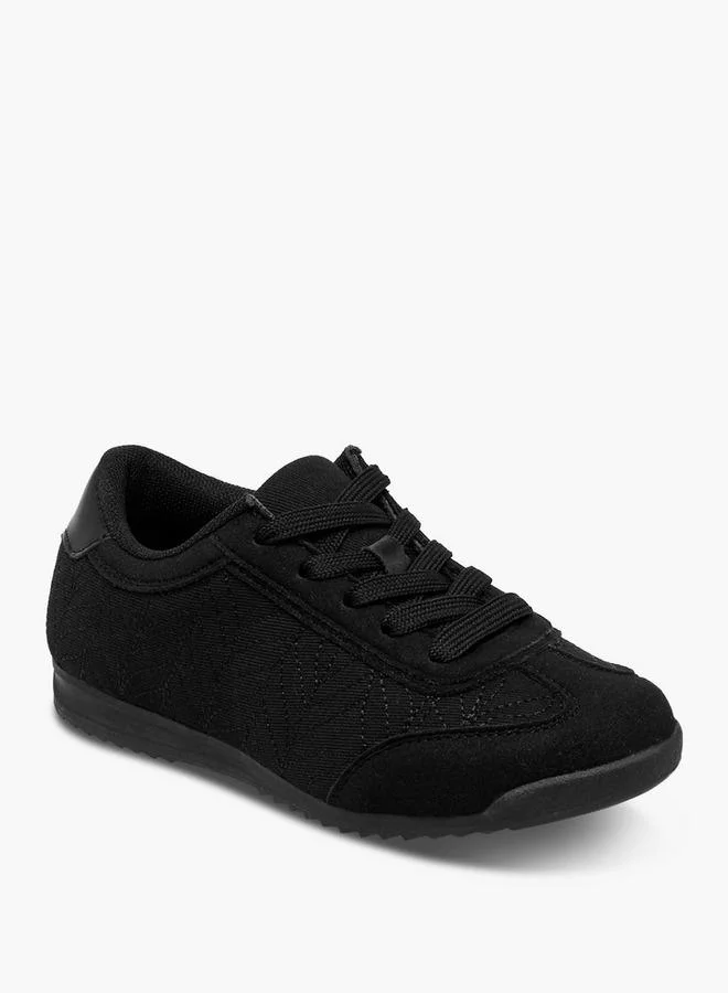 Flora Bella By Shoexpress Girls Lace-Up Ankle School Sneakers