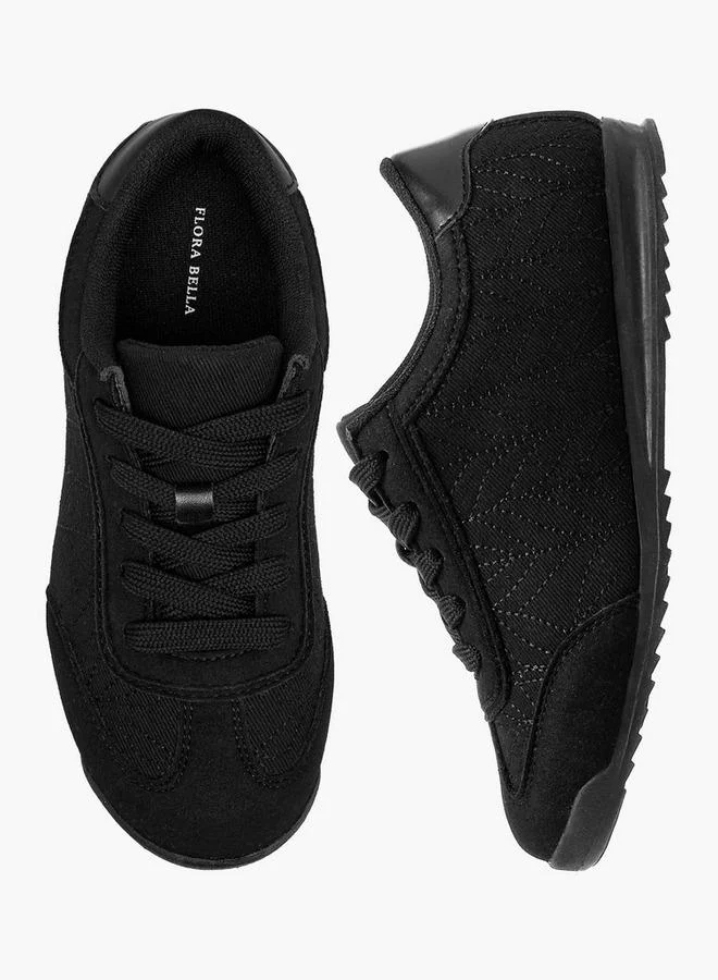Flora Bella By Shoexpress Girls Lace-Up Ankle School Sneakers