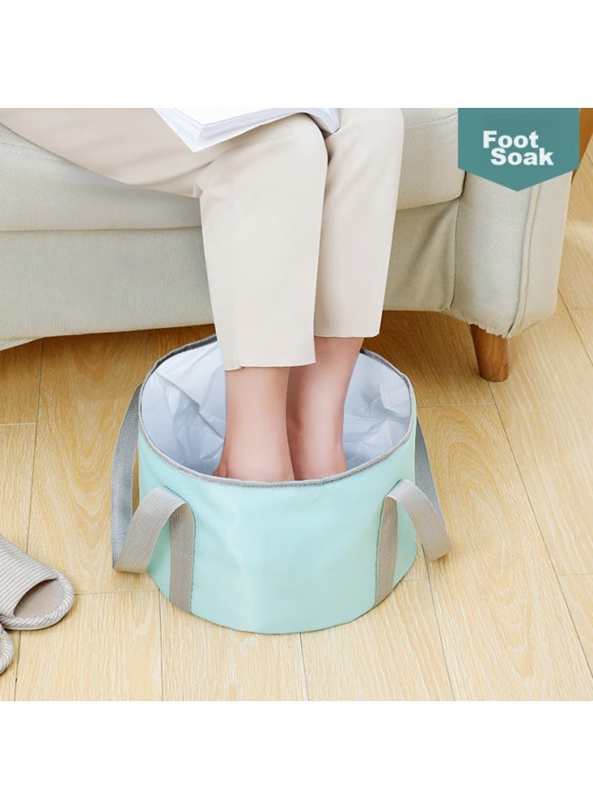 Nolansend Foldable Foot Soaking Bucket, Thick Insulated Portable Foot Bath Basin, Foot Soak Essential - Image 5