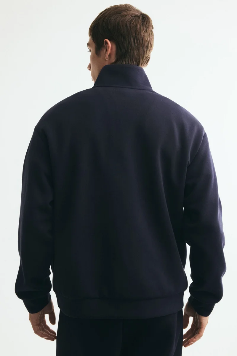 H&M  Relaxed Fit Zip-top sweatshirt for Men | Best Price UAE