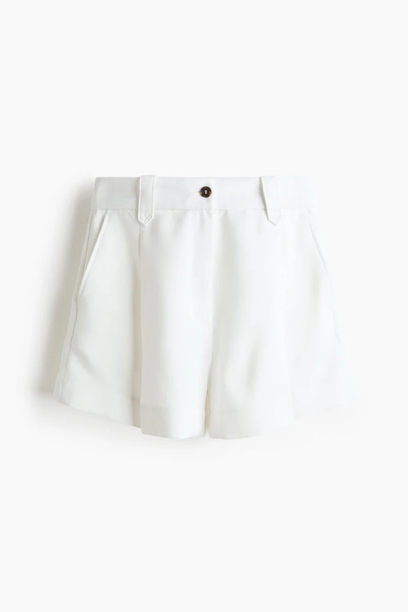H&M  Pleat-front shorts for Women | Best Price UAE