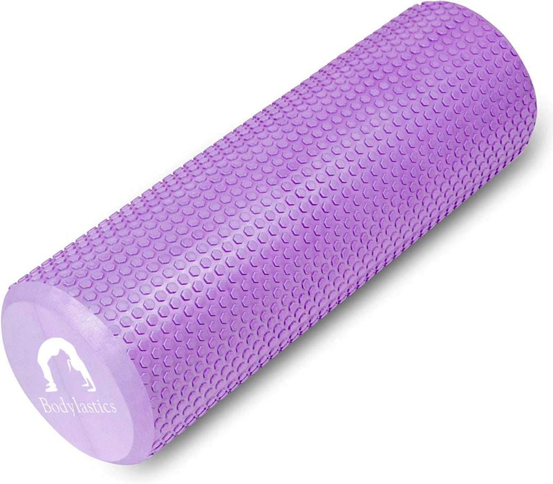 Bodylastics Foam Roller (30 x 15 cms) for Deep Tissue Massage, Relief from Sore Muscles Pain, Pre & Post Exercise Fitness Workout Sessions - Image 4