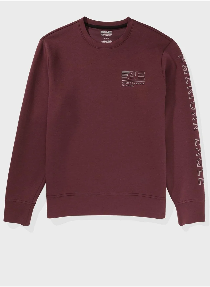 American Eagle Graphic Crew Neck T-Shirt