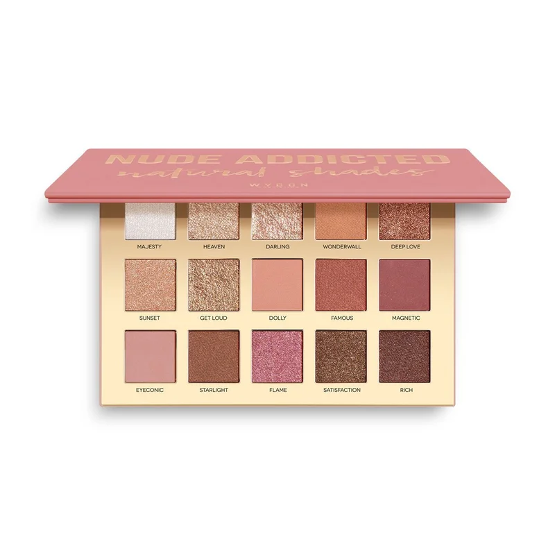 Wycon NUDE ADDICTED NATURAL SHADES        EYESHADOW PALETTE