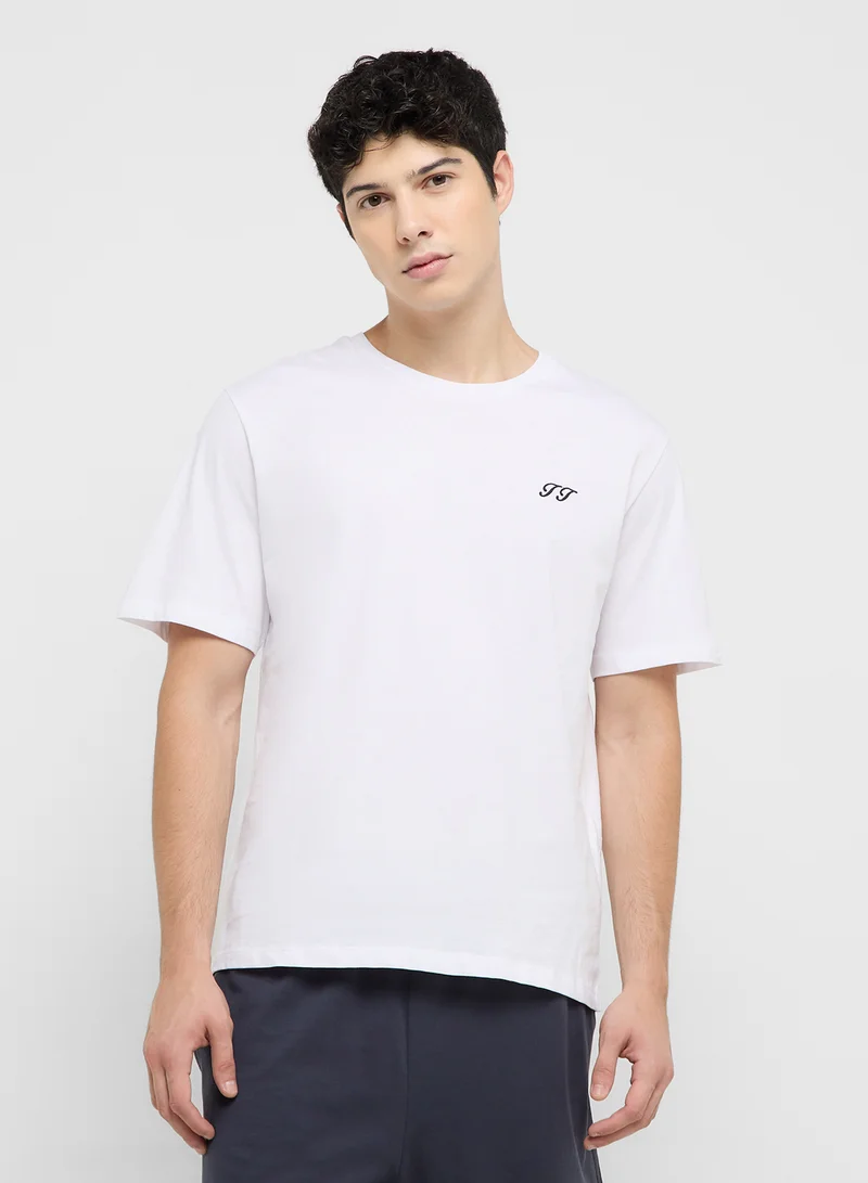 JACK & JONES JACOMAHA SS TEE AND SHORTS SET W