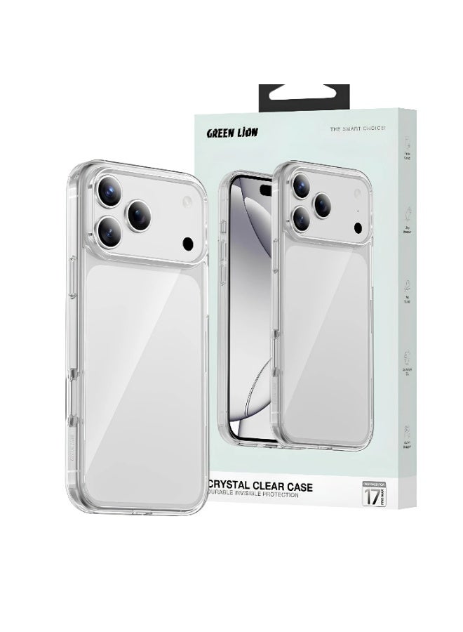 GREEN LION iPhone 17 Pro Max Crystal Clear Case with High Grade Drop Protection / Anti-Scratch / Anti Yellowing / Anti-Microbial / Ultra HD Clarity - Clear - Image 2