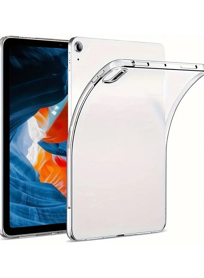 Raxoom Clear Case for 10.9" iPad Air 5th Generation 2022 iPad Air 4th Generation 2020 Scratch Resistant Thin Slim Soft TPU Rubber Silicone Back Cover for iPad Air 5 iPad Air 4 10.9 Inch - Image 1