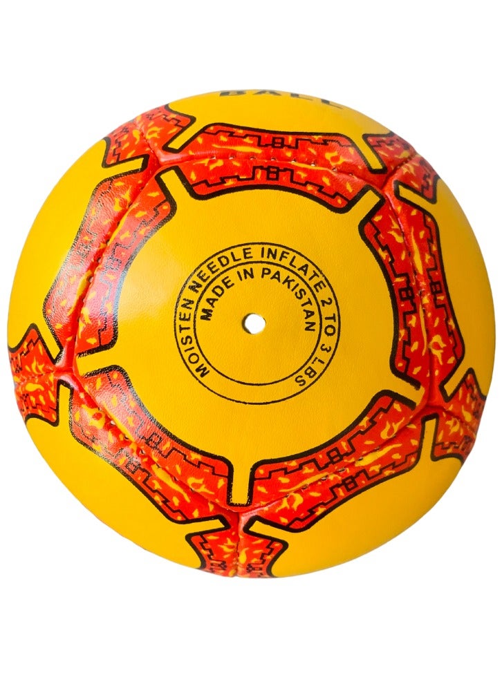 ALLKING Mini Football for Kids Suited for The Grass Fields |Practice Ball | Soccer Ball | Size - 3| 14 Cm/ 5.5 Inches  - Image 2