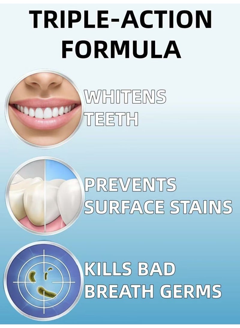 MEDIAN Dental IQ Tartar Care Toothpaste - 93% Tartar Control for Whitening Teeth & Plaque Removal, Enamel Safe, Fresh Mint Flavor, Korean Oral Care, 120g (4.23oz) - Image 3