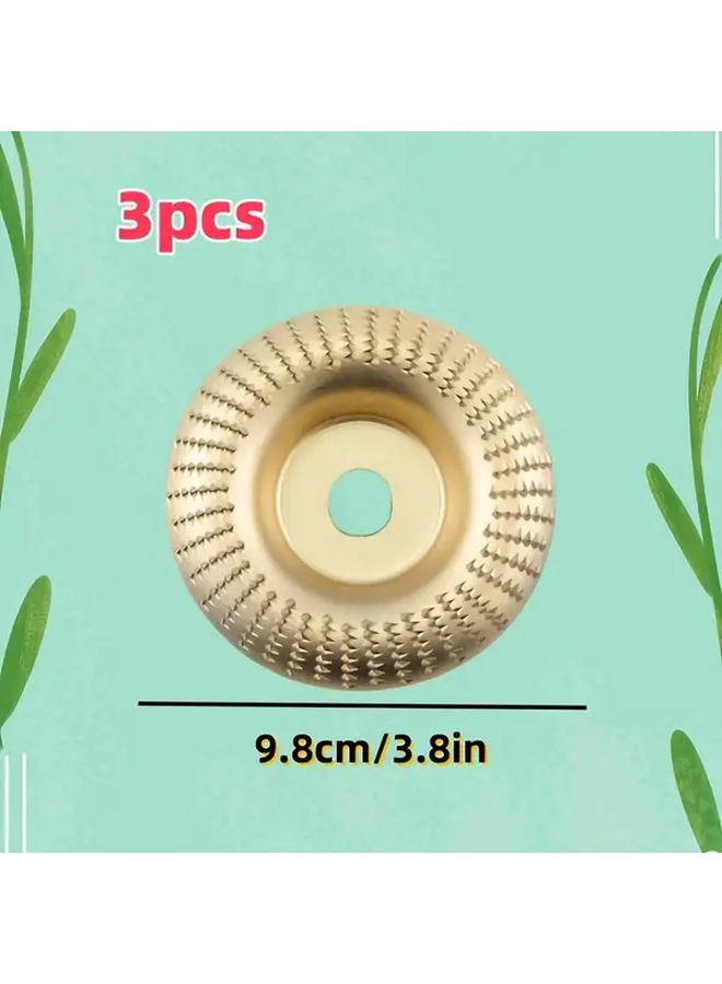 3pcs Sanding Discs Set For Grinding Polishing Smoothing Wood Plastics Composites - Image 2