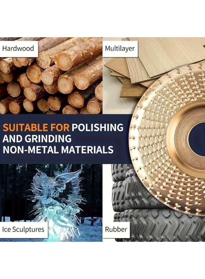 3pcs Sanding Discs Set For Grinding Polishing Smoothing Wood Plastics Composites - Image 4