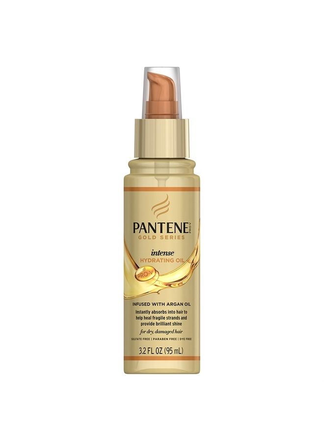 Pantene Pro-V Gold Series Intense Hydrating Oil Treatment, 3.2 fl oz (Packaging May Vary)  - Image 1