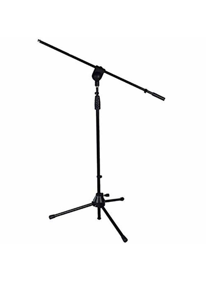 LyxPro Tripod Boom Floor Microphone Stand Adjustable Height, Foldable, Tilting and Rotating for Stage or Studio fits 3/8" and 5/8" mounts - Image 1