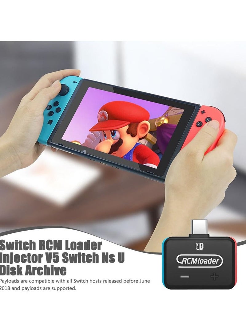 Rcm Loader, USB Type-c Transmitter, Rcm Jig Paylods bin Loader for Swich NS Conector with V5 Swich, Support for Switch Recovery Mode - Image 5