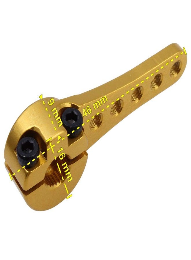 XIND ELE. Aluminum 25T Servo Horn Steering Clamping Arm for Futaba Savox Power HD Xcore 1/8 1/10 RC Crawler Motor - Image 5