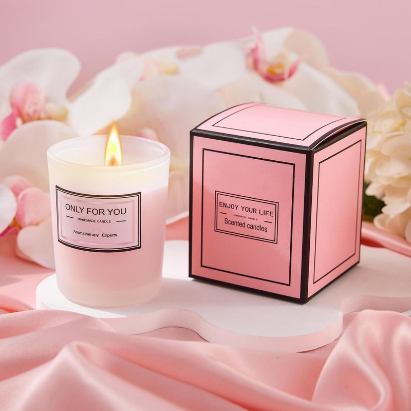 LE CADEAU Valentines Day Gifts for Her Wife Girlfriend Women, Self Care Get Well Soon Gifts, Luxury Rose Spa Bath Gift Basket - Unique Birthday Christmas Mothers Day for Mom Grandma Daughter - Image 5