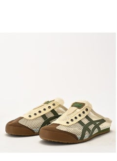 Onitsuka Tiger Men and Women Mexico66 Sabot - Slip On Cool Summer Casual Sandals Athlesiure/Colorblock Sneakers Brown/Green  - Image 2