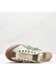 Onitsuka Tiger Men and Women Mexico66 Sabot - Slip On Cool Summer Casual Sandals Athlesiure/Colorblock Sneakers Brown/Green  - Image 4
