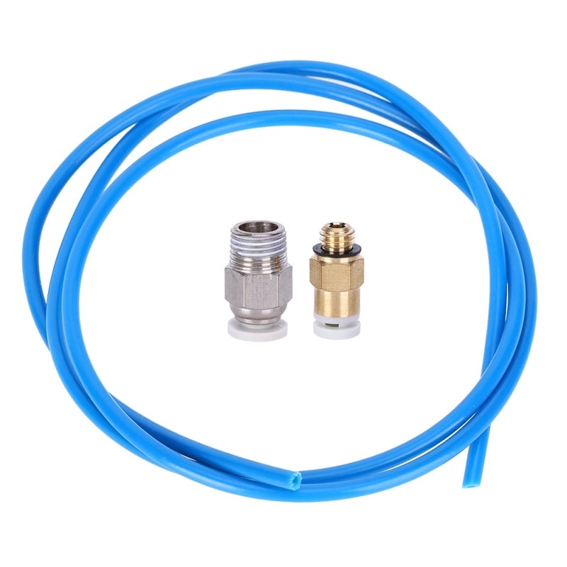 أنبوب تغذية PTFE بطول 2 متر - مجموعة فوهة PTFE عن بُعد - أنبوب طابعة ثلاثية الأبعاد مقاوم للتآكل وذاتي التشحيم مع موصل هوائي M10 للتغذية عن بُعد - Image 5