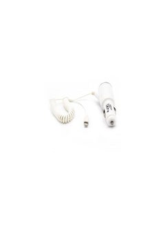 ماتريكس شاحن سيارة USB لأجهزة ايفون 5/6/7/iOS باللون الأبيض  - Image 4
