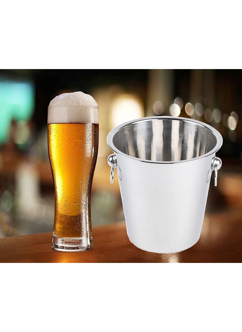 FINALITY finality Stainless Steel Champagne Bucket Wine Ice Bucket 3850 ml Silver  - Image 2