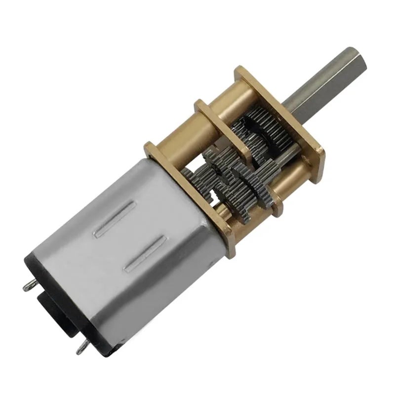 Micro Metal Gear Motor 12V 1000RPM DC 3V 6V 12V Multi Speed Gear Wheel Motor - Image 2