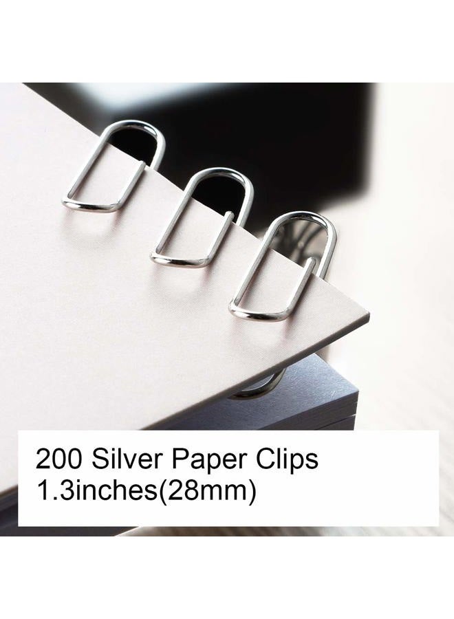 grwanpen R&S 2 Magnetic Paper Clip Dispenser Boxes with 100 Metal Paper Clips Each,Black - Image 5